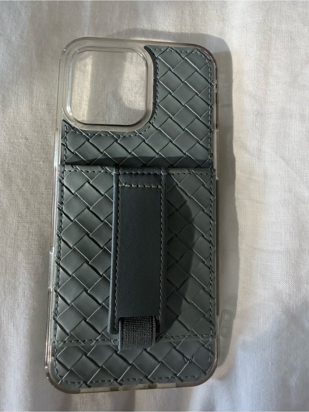 Walli light blue weave phone case iPhone 16 pro max